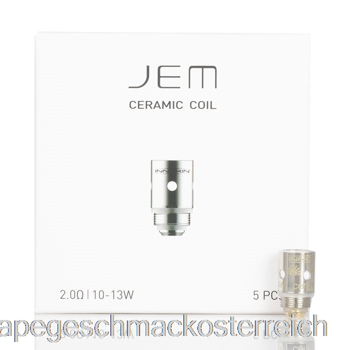 Innokin JEM/Goby Ersatzspulen 2,0 Ohm JEM Keramikspule Vape Geschmack